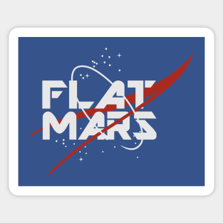 FLAT MARS Sticker